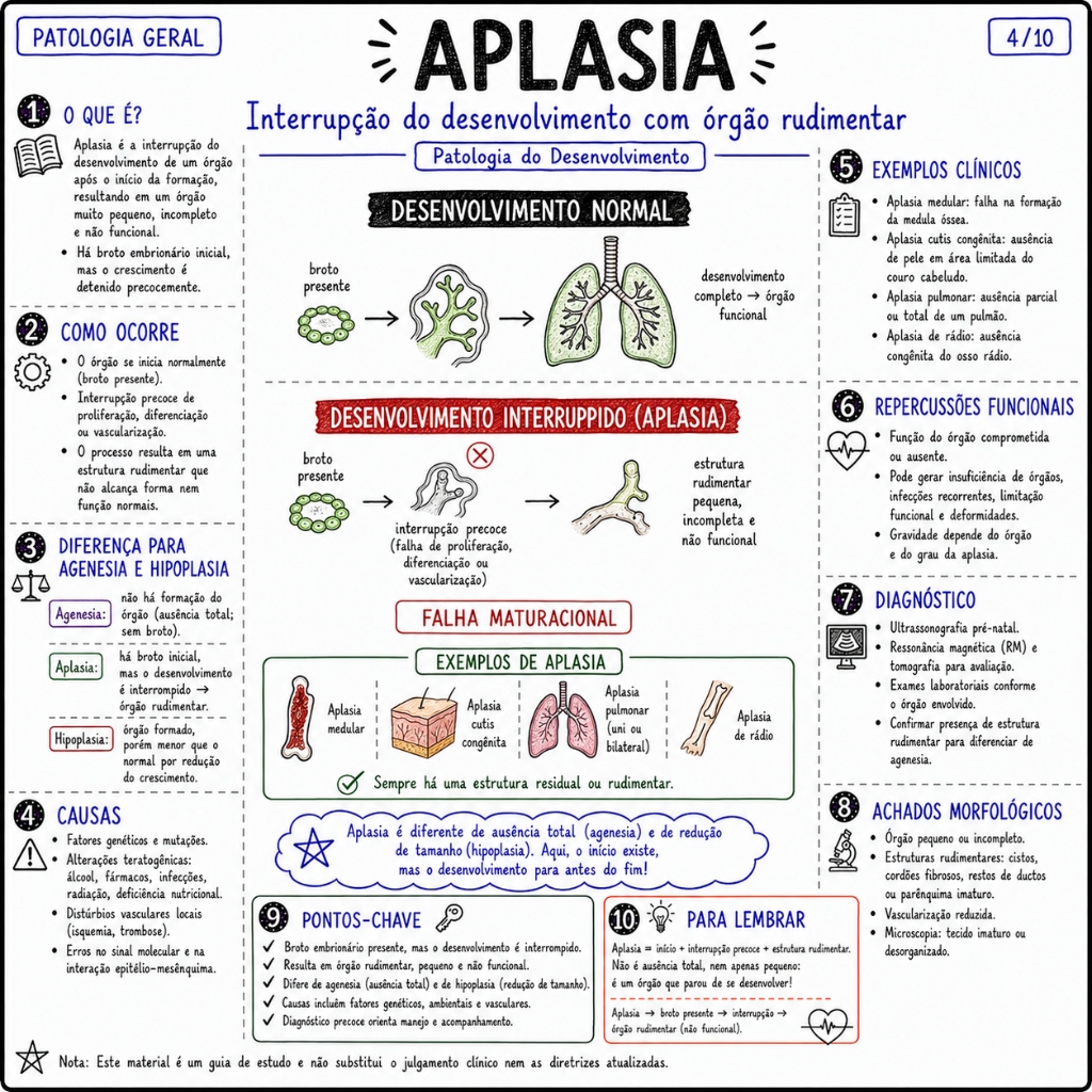 Aplasia - Patologia Geral