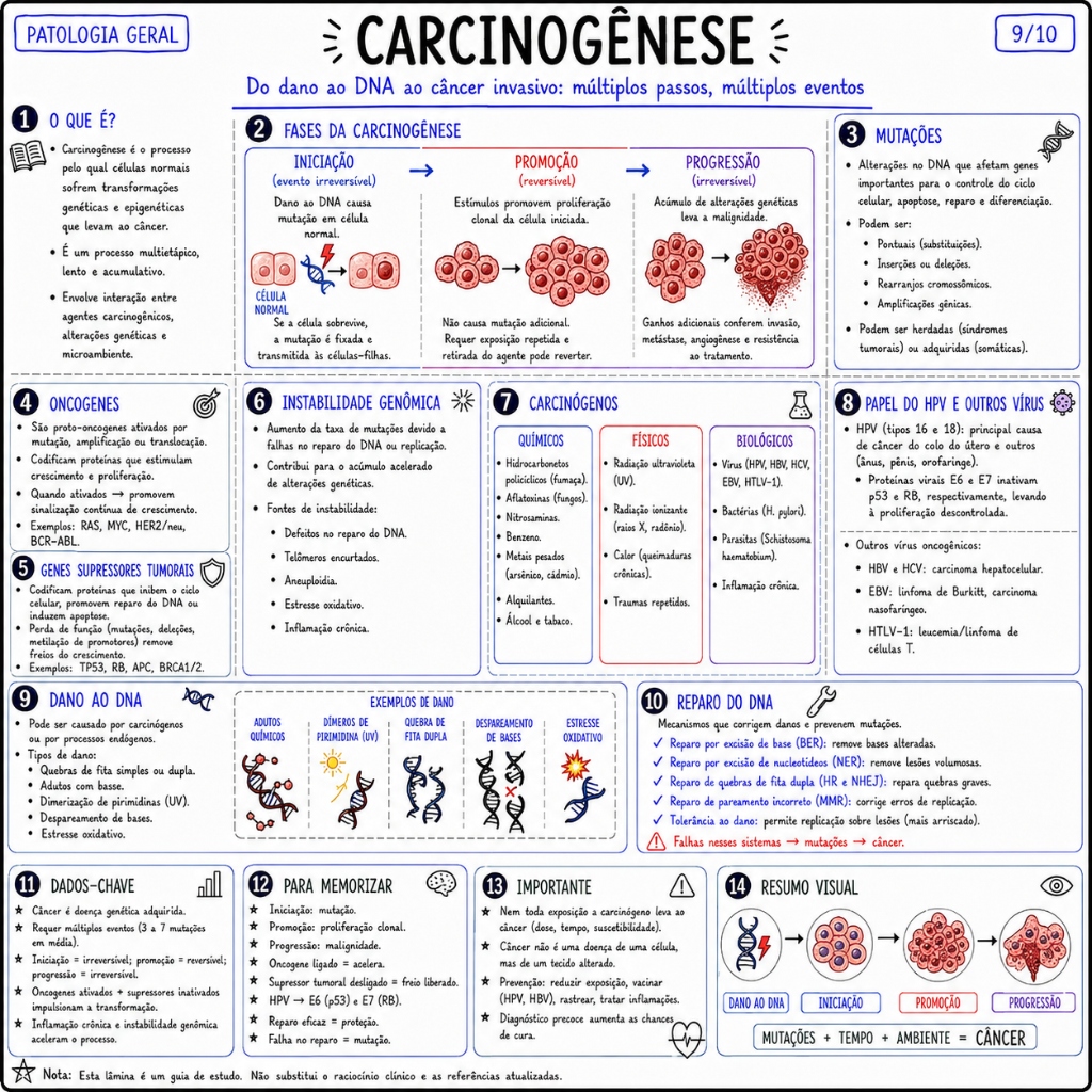 Carcinogênese - Patologia Geral