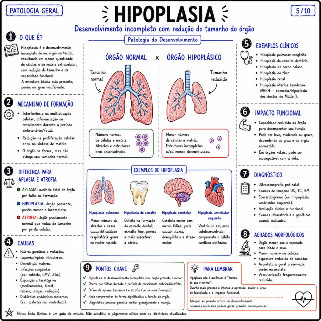 Hipoplasia - Patologia Geral