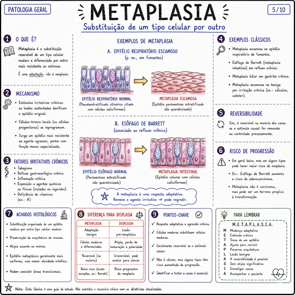 Metaplasia - Patologia Geral