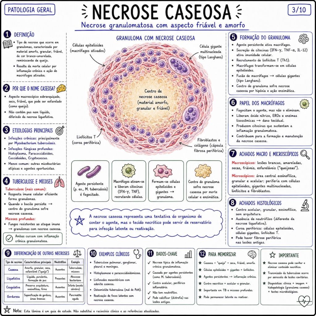 Necrose Caseosa - Patologia Geral