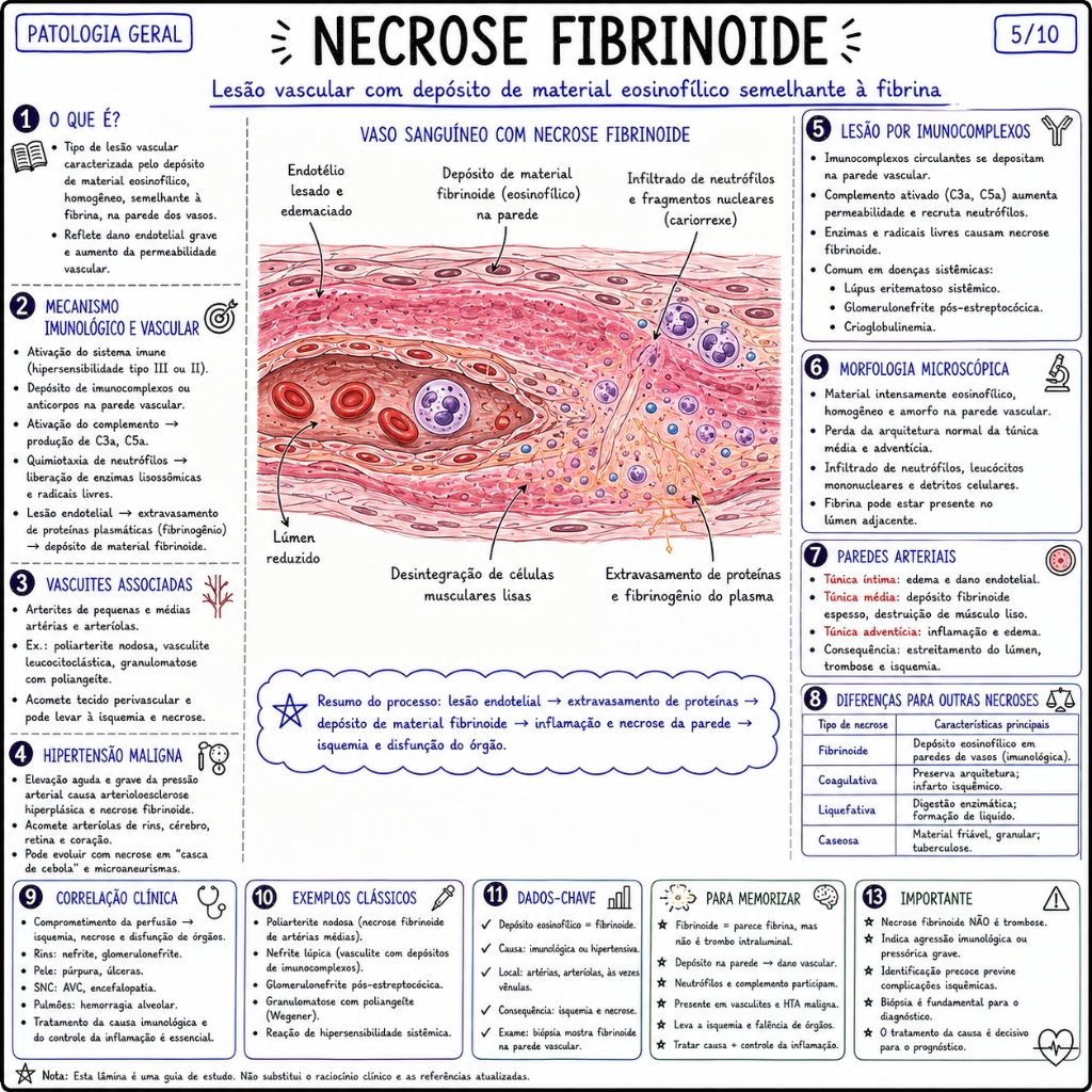 Necrose Fibrinoide - Patologia Geral